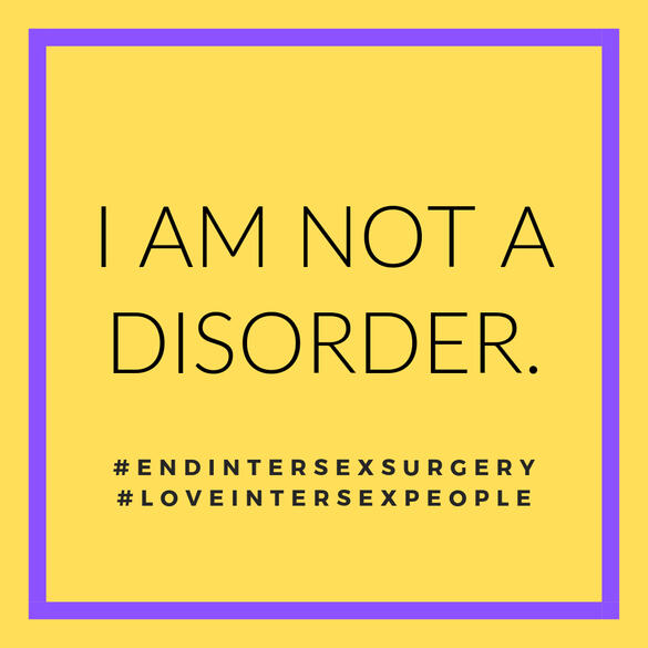 photo that says I am not a disorder